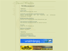 Tablet Screenshot of david-w.de